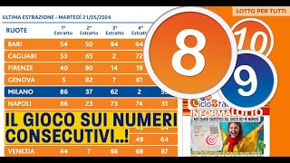 IL GIOCO SUI NUMERI CONSECUTIVI [upl. by Reiter]