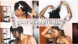 Cure de Protéines Pour Cheveux Peu Poreux Fins et Endommagés [upl. by Fawna501]