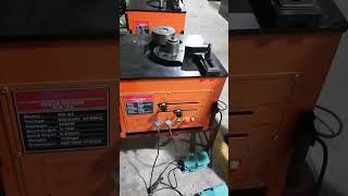 RB32 Portable Mini Size Single Phase Voltage Rebar Bending Machine Made in China [upl. by Najram]