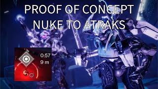 Destiny 2 Vespers Host  PROOF OF CONCEPT NUKE TO FINAL BOSS [upl. by Attenej]