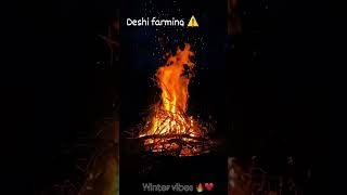 Start to winter season 🔥 Desh life ⚠️youtubeshorts deshilife🎋 [upl. by Stinky]