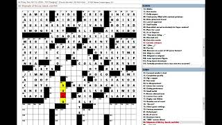 Los Angeles Times LAT Crossword Puzzle 10132024 [upl. by Nnalorac]