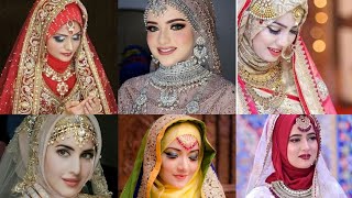 Muslim Bridal look idea 2024 muslim bride in hijab look Tabi786q [upl. by Jair]