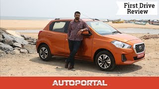 Datsun Go and Go Plus first drive review  Autoportal [upl. by Bevers]