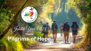 Jubilee Year 2025  Theme Pilgrims of Hope  Jubilee 2025 Logo explain by Rev Fr Qaisar Feroz [upl. by Sucram12]