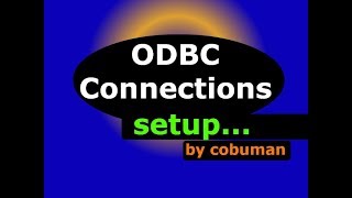 Desktop Support How to Setup ODBC Driver Connection and Authentication [upl. by Yetah199]