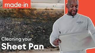 How to Properly Clean Your Sheet Pan  Made In Cookware [upl. by Thorn177]