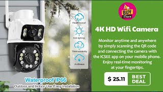 4K HD Wifi Camera [upl. by Nussbaum]