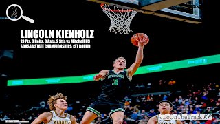 OHIO STATE QB LINCOLN KIENHOLZ COULD HOOP IN HIGH SCHOOL 19 PTS 3 REBS 3 AST 2 STL  STATE [upl. by Amador]