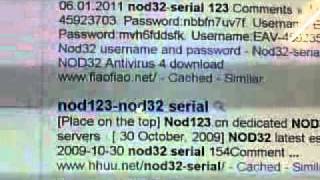 Eset Nod32 Username And Password 100 Working Nov 2014 [upl. by Naujej633]