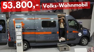 VOLKSWOHNMOBIL nur 53800 € Kastenwagen Ahorn Van 620 Camper bärenstarker TwinTurboWerbung [upl. by Melonie]