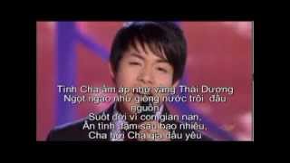 NHẠC amp LỜI LYRICS HAY  TÌNH CHA  QUANG LÊ  Tinh Cha  Ca sĩ Quang Le [upl. by Ahsiam]