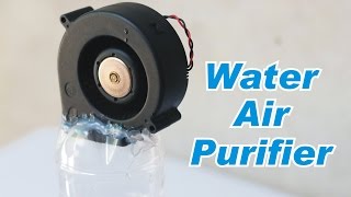 How to Make Water Based Air Purifier  Homemade Air Humidifier [upl. by Idelson]