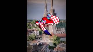 Serbia VS Croatia shorts country edit comparison cvc europe serbia croatia viral trending [upl. by Sackman]