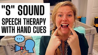 HOW TO SAY THE quotSquot SOUND SPEECH THERAPY  FAST RESULTS [upl. by Conover350]