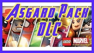 LEGO MARVEL SUPER HEROES  ASGARD PACK DLC  ODIN  MALEKITH  8 NEW CHARACTERS  HD [upl. by Denie]