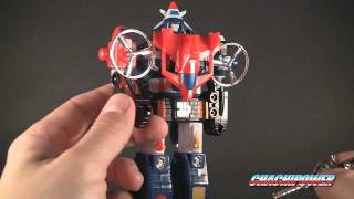 Dairugger XV Vehicle Voltron Bootleg figure review [upl. by Yra]