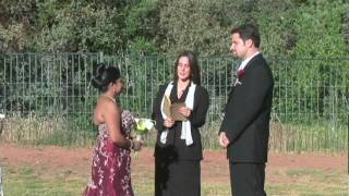 Shoba and Steves Enchantment Wedding a Spectacular Sedona Wedding [upl. by Yesima766]