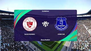 Sligo Rovers vs Everton 19072024 Club Friendlies PES 2021 [upl. by Sessilu]