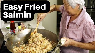 Fried Saimin  Delicious Anytime  VERY EASY To Make [upl. by Ahsed]