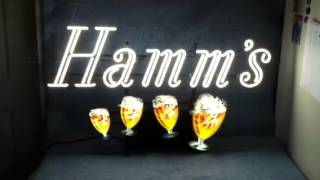 Hamms beer neon sign [upl. by Ynos459]