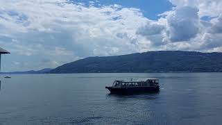 Lake Maggiore at Santa Caterina del Sasso Italy [upl. by Egief]