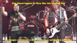 MetaluciferHeavy Metal Drill wlyrics subtitulos en español [upl. by Hardner995]