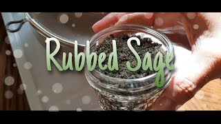 Grow and Make Your Own Rubbed Sage [upl. by Absa]