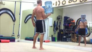 Crazy Water Jug Workout [upl. by Fabrice]