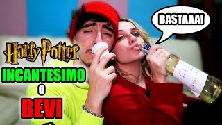 BEVIAMO OGNI VOLTA CHE CE UN INCANTESIMO IN HARRY POTTER CHALLENGE IMPOSSIBILE [upl. by Ardnnek]