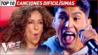 Las canciones más DIFÍCILES de cantar en La Voz [upl. by Silrac812]