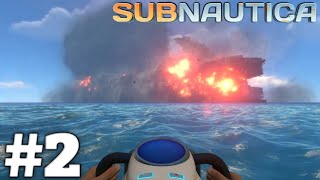 La Bahía de Vehículos Portátil y Explosión De La Aurora  Subnautica 2 [upl. by Loni]