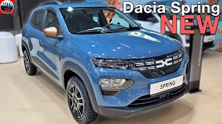 New DACIA SPRING 2024  Visual REVIEW PRACTICALITY exterior amp interior [upl. by Farrica846]