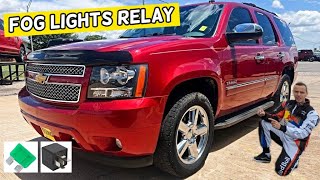 CHEVROLET TAHOE SUBURBAN FOG LIGHTS RELAY 2006 2007 2008 2009 2010 2011 2012 2013 2014 [upl. by Jonathon206]