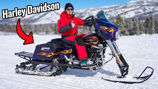 Harley Davidson Snow Bike [upl. by Gamaliel]