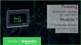 Training EcoStruxure Operator Terminal Expert  Mxx Getting started with Trends showing actual data [upl. by Yadsnil180]