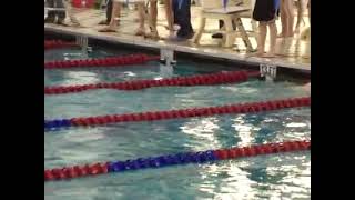 100 Breaststroke 5867 Section IV Record Owego Pool Record Owego Invite 2009 John Nord [upl. by Anyrtak]