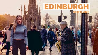 Edinburgh Scotland  The Most Beautiful City In The World  Walking Tour 4K HDR 60fps [upl. by Neb928]