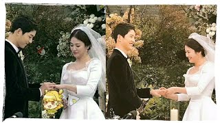 Song JoongKi Cried Tears of Joy  While Ring Exchange with HyeKyo❤SongSongCoupleShillaWedding [upl. by Lav185]