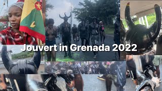 Travel with Me Jouvert in Grenada Vlog Jouvert in July Jab Jab Jouvert 2022🇬🇩 [upl. by Nirre]