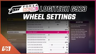 Forza Horizon 5 Best Logitech G923 Wheel Settings [upl. by Thamora]