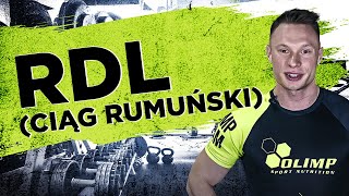 Ćwiczenie RDL ciąg rumuński  Atlas ćwiczeń  Michał Wrzosek by Olimp Sport Nutrition [upl. by Anircam]