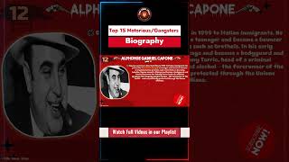 Al Capone  Notorious Gangsters Short Biography [upl. by Seward]