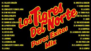 2 Hora De Puros Corridos De Los Tigres Del Norte Éxitos  Los Tigres Del Norte Mix 2024 Pa Pistear [upl. by Tomkiel]