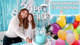 Claras 11 Geburtstag 🎂 Eisdrachen Party amp Torte backen Geschenke auspacken Ice Dragon Mamiseelen [upl. by O'Brien236]