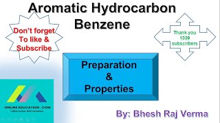 Benzene For class 11 and 12 [upl. by Rouvin]