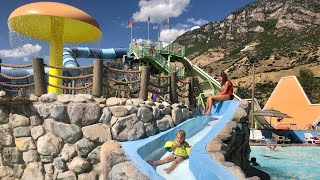 SPLASH SUMMIT WATERPARK PROVO UTAH [upl. by Odilia]