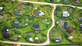 Round Gardens Of Copenhagen Denmark [upl. by Ainessey]