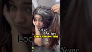 HAIRCARE at HOME🏠💆‍♀️ haircare haircaretips routines yt trending youtube creator hair [upl. by Enrev]