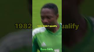 Nigeria World Cup history 19302022 shorts football nigeria [upl. by Odnala]